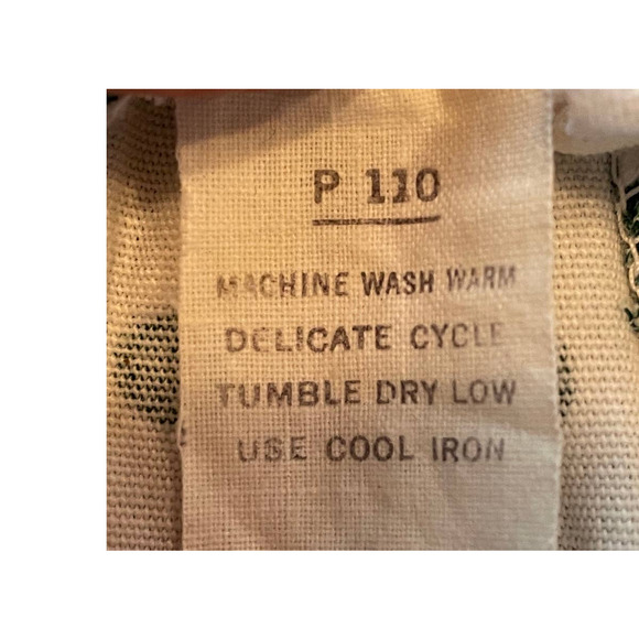 Country Set Womens Polka Dot Shorts White Green High Waisted Button Zip 23W XXS - Picture 8 of 8